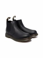 Dr. Martens Kids bottines en cuir - Noir