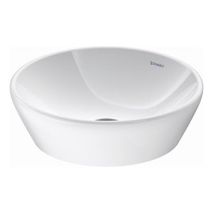 Waskom Duravit D-Neo WonderGliss Opbouw Rond 40 cm Hoogglans Wit