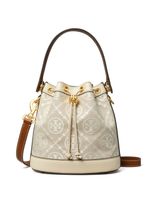 Tory Burch sac seau à logo embossé - Tons neutres - thumbnail