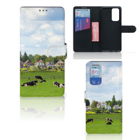 OnePlus 9 Pro Telefoonhoesje met Pasjes Koeien
