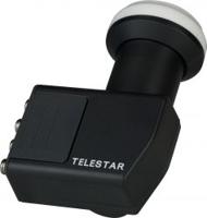 Telestar SkyQuad HC Quad LNB Aantal gebruikers: 4 Feed-opname: 40 mm Weerbestendig, met switch Zwart, Lichtgrijs
