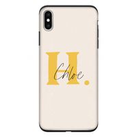 Amber Script: iPhone XS Max Tough Case
