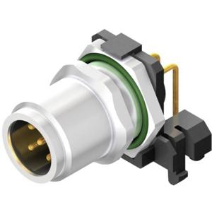 Weidmüller 2423660000 Sensor/actuator inbouwconnector M12 Aantal polen (sensoren): 4 Stekker, inbouw horizontaal 10 stuk(s)