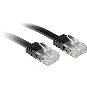 LINDY 47520 RJ45 Netwerkkabel, patchkabel CAT 6 U/UTP 0.30 m Zwart Snagless 1 stuk(s)