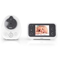Babyfoon met camera en 2.4"" kleurenscherm Alecto Wit-Antraciet - thumbnail