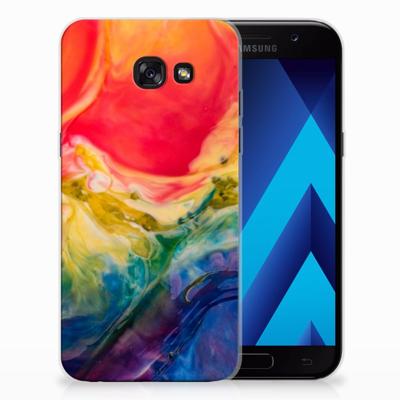 Smartphone hoesje Samsung Galaxy A5 2017 Watercolor Dark Smartphone hoesje Samsung Galaxy A5 2017 Watercolor Dark