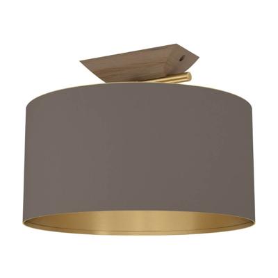 Stars of Light Desing plafondlampSantandria goud met bruine kap - 390335