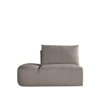 LABEL51 Bank Rocca - Taupe - Canyon - Ottomane Links Voorstaand LABEL51 Bank Rocca - Taupe - Canyon - Ottomane Links Voorstaand