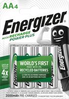 Energizer herlaadbare batterijen Power Plus AA, blister van 4 stuks - thumbnail