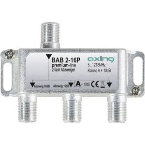 Axing BAB 2-16P Kabel-TV lasdoos 2-voudig 5 - 1218 MHz