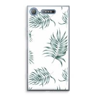 Simple leaves: Sony Xperia XZ1 Transparant Hoesje