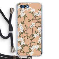 Blossoming spring: Honor 10 Transparant Hoesje met koord