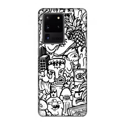 Vexx Mixtape #2: Volledig geprint Samsung Galaxy S20 Ultra Hoesje