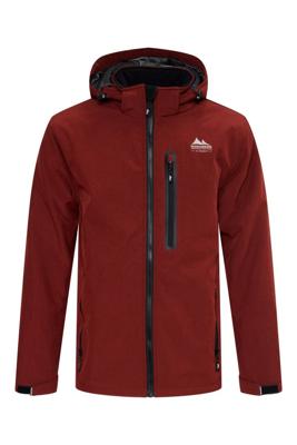 Nordberg Laser Heren Softshell Bordeaux 2XL