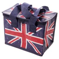 Kleine koeltas Union Jack/United Kingdom print voor sixpack blikjes - Lunchtrommel