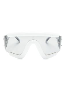 Moncler Eyewear lunettes de soleil Lancer à monture oversize - Blanc
