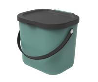 ROTHO Albula Dark green - afvalscheidingscontainer - 6l