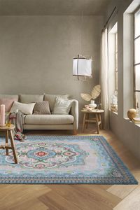 Pip Studio Vloerkleed Majorelle by Pip Pastel Blauw 155 x 230 cm
