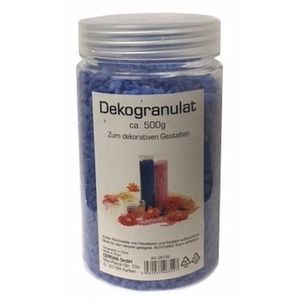 Decoratie steentjes blauw 500 gram