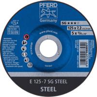 PFERD 62212626 Sg Steel Afbraamschijf gebogen Diameter 125 mm Boordiameter 22.23 mm 10 stuk(s)