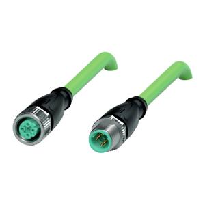 Pepperl+Fuchs 70133714 Sensor/actuator connector, geassembleerd Aantal polen (sensoren): 4, 4 3 m 1 stuk(s)