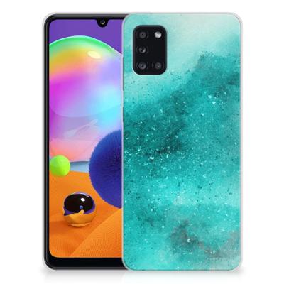 Smartphone hoesje Samsung Galaxy A31 Painting Blue Smartphone hoesje Samsung Galaxy A31 Painting Blue