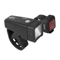 Axa Verlichtingsset niteline t1 led zwart Axa Verlichtingsset niteline t1 led zwart