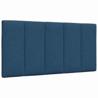 Hoofdbordkussen "Hanko" 100 cm stof blauw