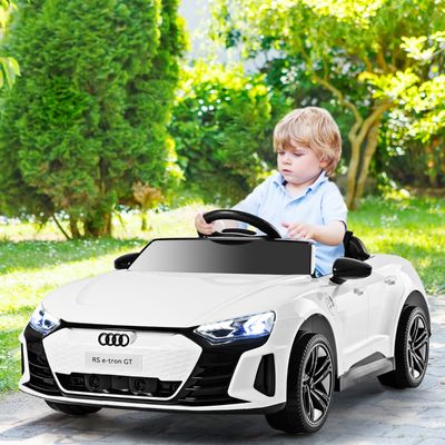 Audi RS Elektrische Kinderauto met 2,4 G Afstandsbediening 12 V Kinderauto met Muziek 3-5 km/u Ideaal voor Kinderen Vanaf 3 Jaar