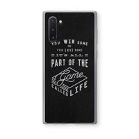 Life: Samsung Galaxy Note 10 Transparant Hoesje