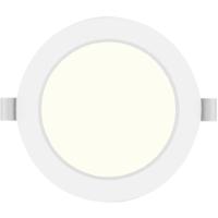 LED Downlight Pro - Rond 9W - Natuurlijk Wit 4000K - Mat Wit - Ø145mm
