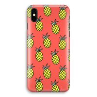 Ananas: iPhone Xs Volledig Geprint Hoesje