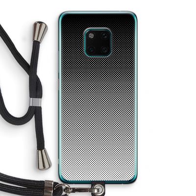 Musketon Halftone: Huawei Mate 20 Pro Transparant Hoesje met koord