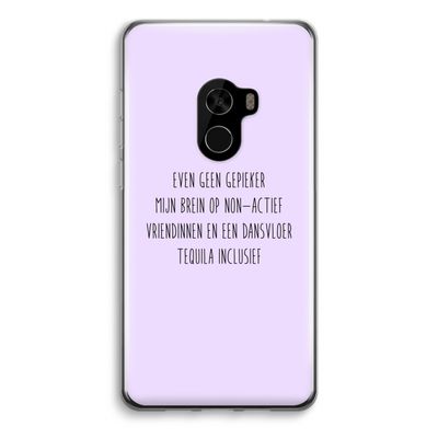 Tequila: Xiaomi Mi Mix 2 Transparant Hoesje