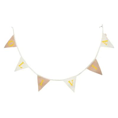 'Jollein - Vlaggenlijn Ivoor-Biscuit' kopen? | FOR YOU GIFTS