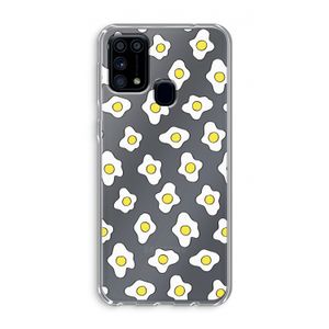 Spiegeleitjes: Samsung Galaxy M31 Transparant Hoesje