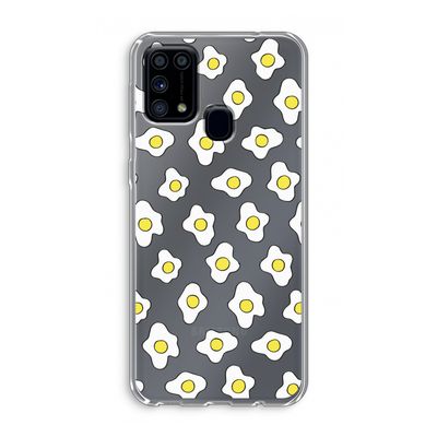 Spiegeleitjes: Samsung Galaxy M31 Transparant Hoesje