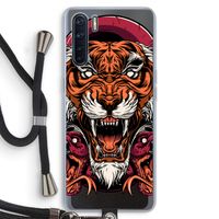 Tiger and Rattlesnakes: Oppo A91 Transparant Hoesje met koord