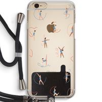 Dancing #3: iPhone 6 / 6S Transparant Hoesje met koord