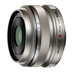 Olympus MFT 17mm F/1.8 zilver M.Zuiko Digital
