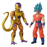 Dragon Ball Super Dragon Stars Action Figure 2-Pack Battle Pack: Golden Frieza vs Super Saiyan Blue Goku 17 cm