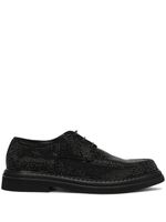 Dolce & Gabbana derbies à ornements strassés - Noir - thumbnail