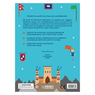 Rebo Publishers Vlaggen - gek op de wereld