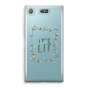 It's Lit: Sony Xperia XZ1 Compact Transparant Hoesje
