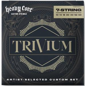 Dunlop TVMN1063-7 Trivium Heavy Core String Lab Series Signature 10-63 7-snarige snarenset