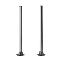 LED Tafellamp 5W Dimbaar RGBW met Afstandsbediening - Zwart Metaal