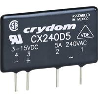 Crydom Halfgeleiderrelais CX380D5 5 A Schakelspanning (max.): 530 V/AC Schakelend bij overbelasting 1 stuk(s) - thumbnail