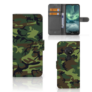 Nokia 7.2 | Nokia 6.2 Telefoon Hoesje Army Dark