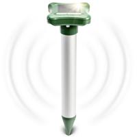 Gardigo Insectenverschrikker Zonne-energie (Ø x h) 7.5 cm x 27.5 cm Groen, Zilver 1 stuk(s)