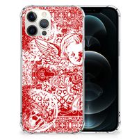 Extreme Case iPhone 12 Pro Max Angel Skull Rood - thumbnail